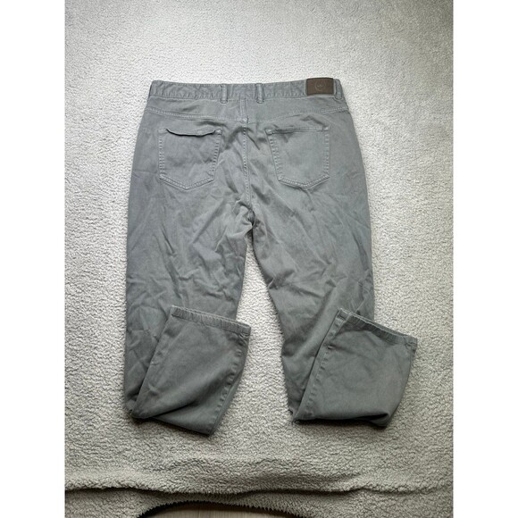 Peter Millar Wayfare Five pocket pant sateen feel size 38 gray - Picture 5 of 9
